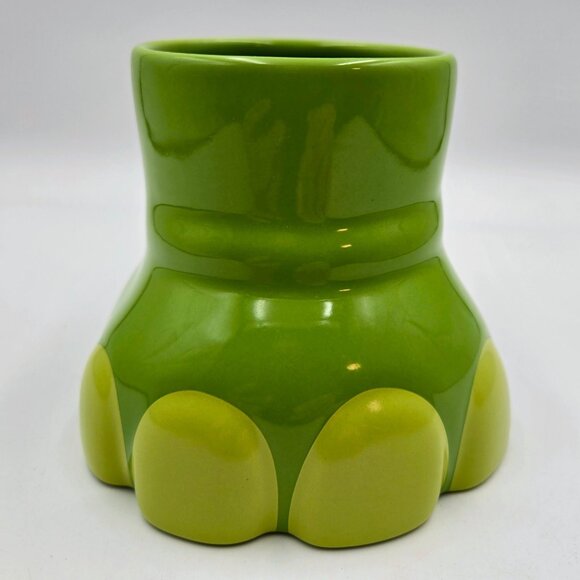 Disney The Good Dinosaur Spot Mug Green Character Foot Shaped Pixar Parks Read - Picture 7 of 10